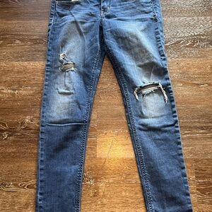 Hollister Blue Boyfriend Jeans